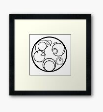 Time Lord Symbol Framed Print