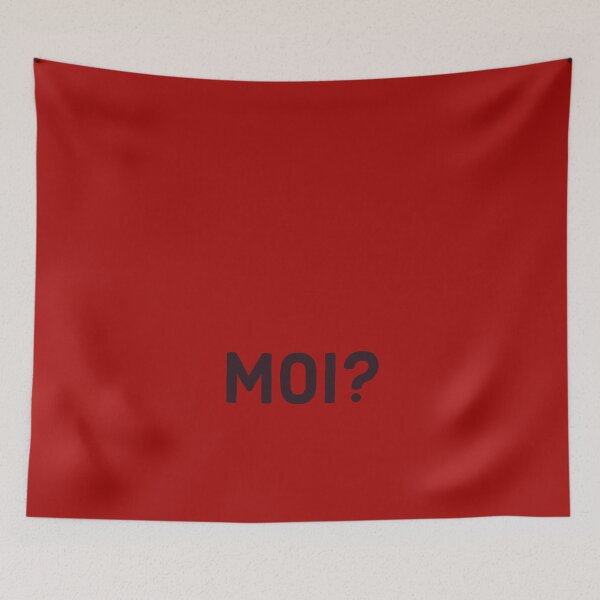 Item preview, Moi - Black text designed and sold by FunkiFunki.