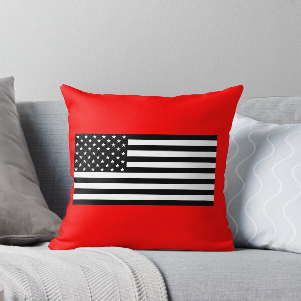 Item preview, Black and White US Flag designed and sold by estudio3e.