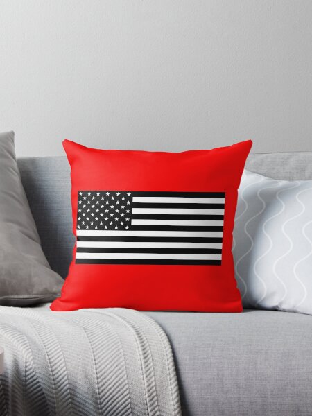 Item preview, Black and White US Flag designed and sold by estudio3e.