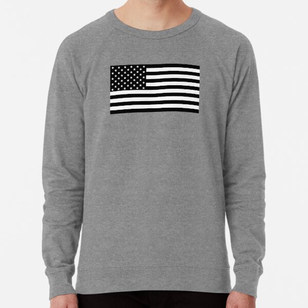 Black and White American Flag, USA Flag