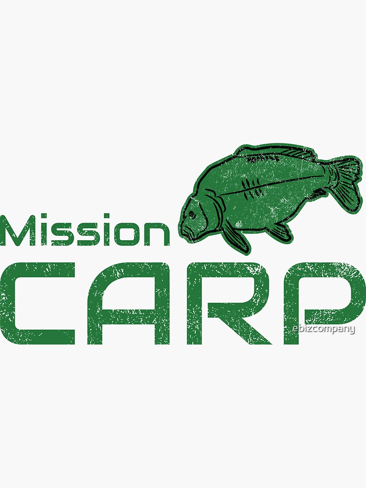 "Carp Angler Gift Carp Angler" Sticker for Sale by Redbubble