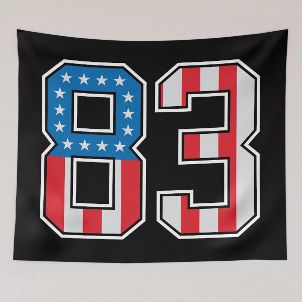 Item preview, 83 American Lucky Number Eighty-three United States Flag designed and sold by Urosek.