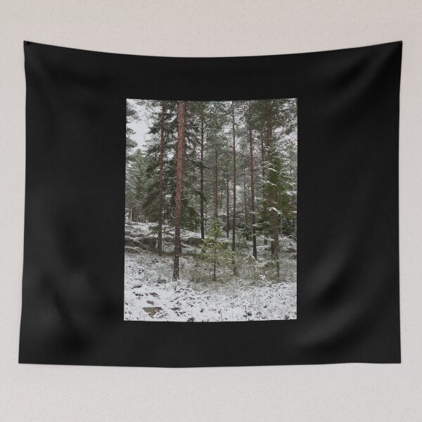 Item preview, First snow in the forest 1 designed and sold by Jouko Lehto Photography.