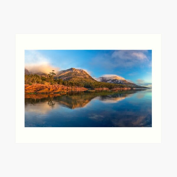 Honeymoon Bay, Tasmania Art Print