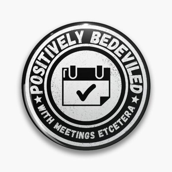 Item preview, Positively Bedeviled with Meetings Et Cetera - White designed and sold by Daidaiirou.