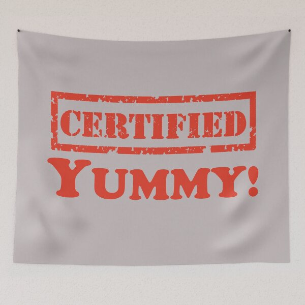 Item preview, Certified Yummy designed and sold by TonsPOD.