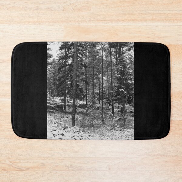 Item preview, First snow in the forest 2 bw designed and sold by Jouko Lehto Photography.