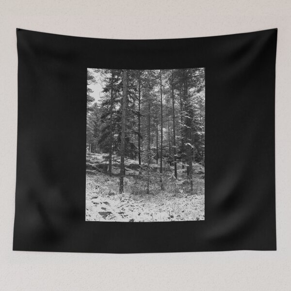 Item preview, First snow in the forest 2 bw designed and sold by Jouko Lehto Photography.