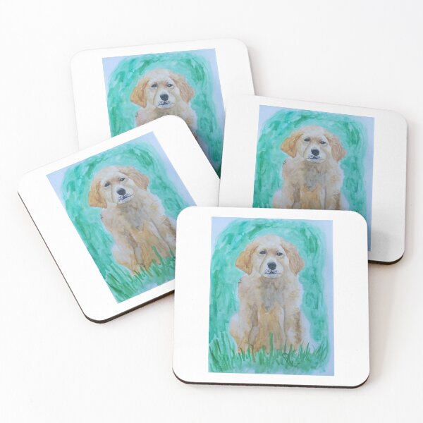 Item preview, Golden Retriever Pet Portrait designed and sold by Abi Latham.