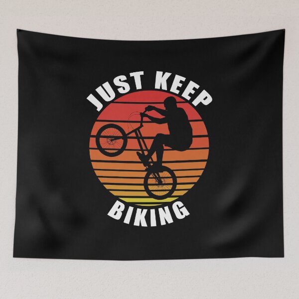 Item preview, Just Keep Biking designed and sold by kayodeDesign.