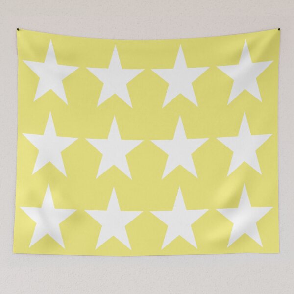 Item preview, Large WHITE and YELLOW STARS  designed and sold by RachelMacht.