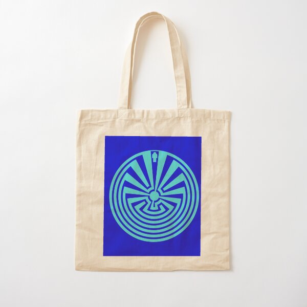 Iʼitoi or Iʼithi is, in the cosmology of the O&#39;odham peoples of Arizona, the mischievous creator god who resides in a cave below the peak of Baboquivari Mountain Cotton Tote Bag