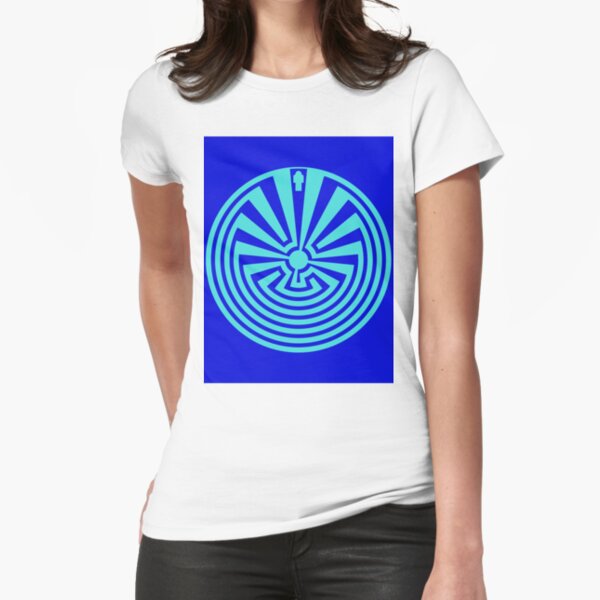 Iʼitoi or Iʼithi is, in the cosmology of the O&#39;odham peoples of Arizona, the mischievous creator god who resides in a cave below the peak of Baboquivari Mountain Fitted T-Shirt