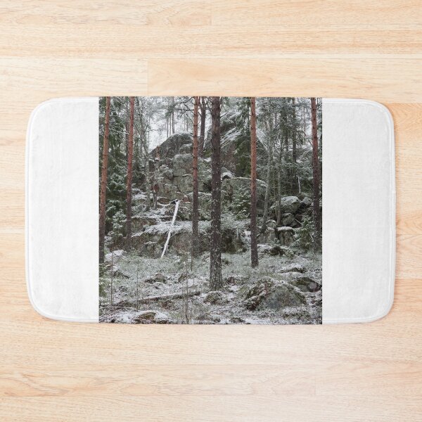 Item preview, First snow in the forest 3 designed and sold by Jouko Lehto Photography.