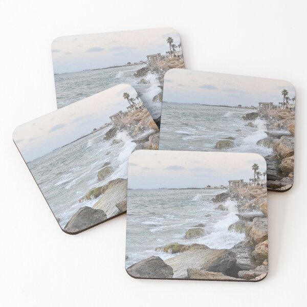 Item preview, Haifa beach designed and sold by ofeq-shop.