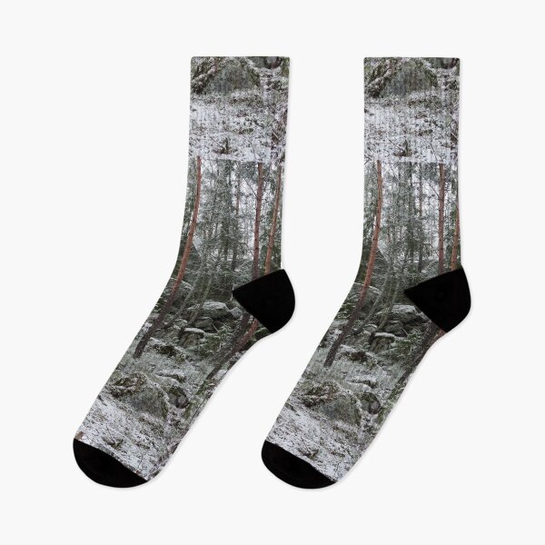 Item preview, First snow in the forest 3 designed and sold by Jouko Lehto Photography.