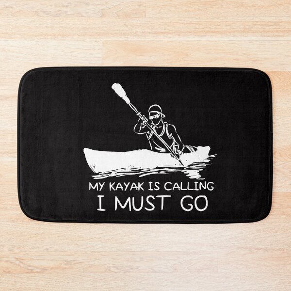 Item preview, My kayak is calling I must go - I love Kayaking - Funny designed and sold by Hannah  Pillic.