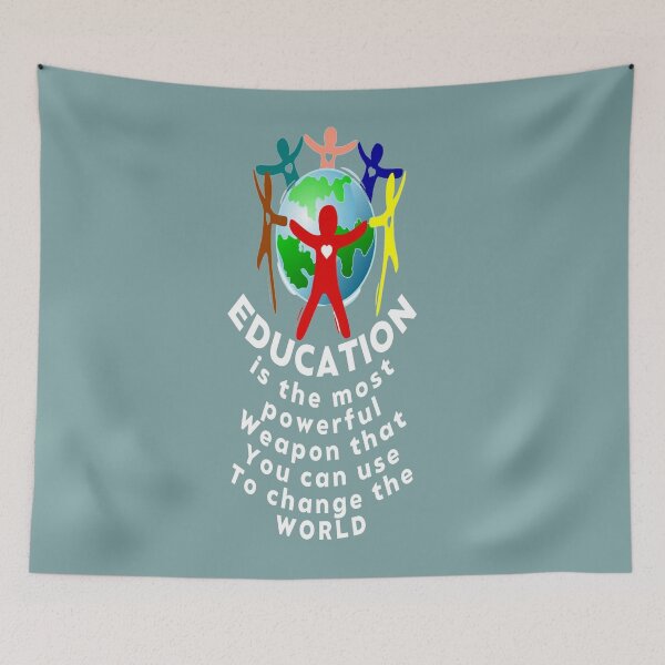 Item preview, Education Is The Most Powerful Weapon designed and sold by Inspiretouplift.