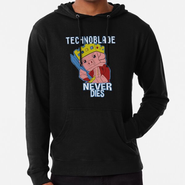 Technoblade Never Dies Lightweight Hoodie