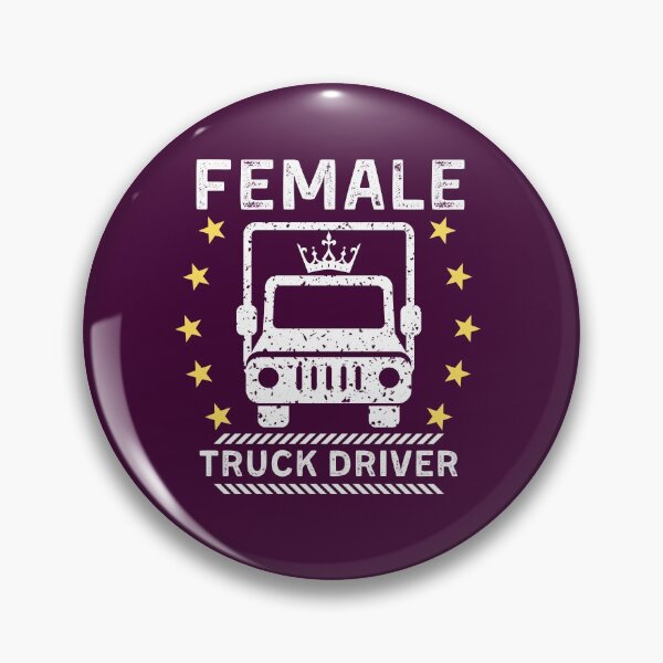 Item preview, Female Truck Driver designed and sold by aoichan3939.