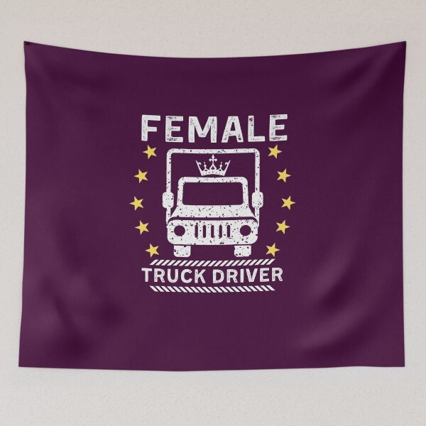 Item preview, Female Truck Driver designed and sold by aoichan3939.