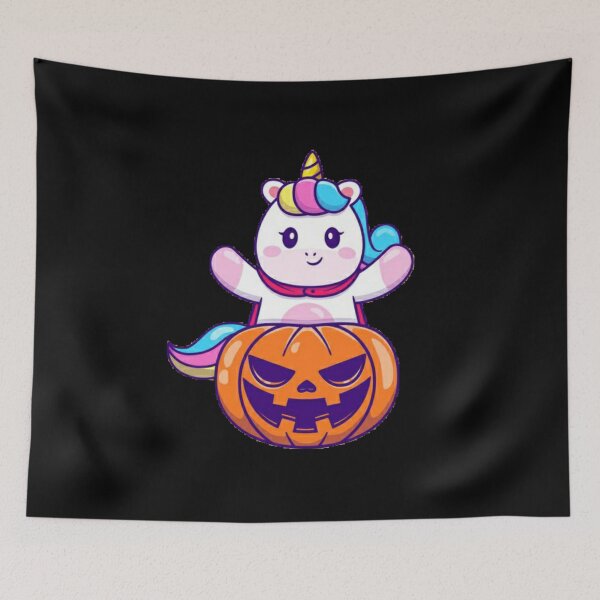 Item preview, Unicorn in pumpkin designed and sold by Rakos-Merch.