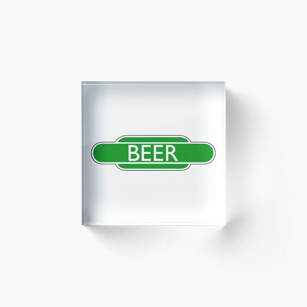 Item preview, Acrylic Block designed and sold by Railway-Signs.