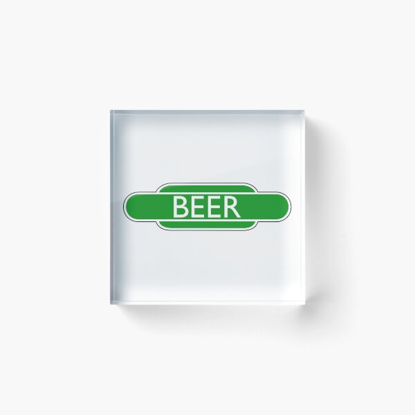Item preview, Beer  designed and sold by Railway-Signs.