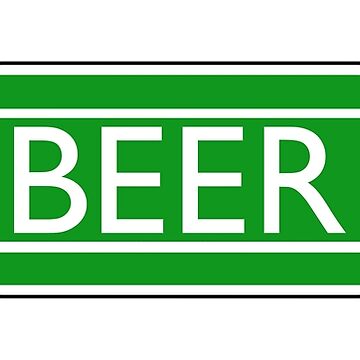 Artwork thumbnail, Beer by Railway-Signs