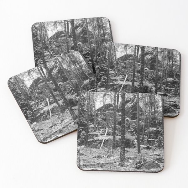 Item preview, First snow in the forest 4 designed and sold by Jouko Lehto Photography.