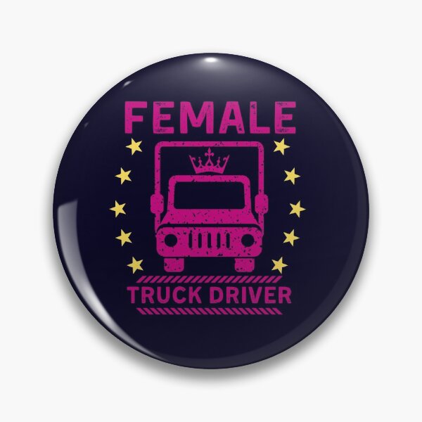 Item preview, Female Truck Driver designed and sold by aoichan3939.