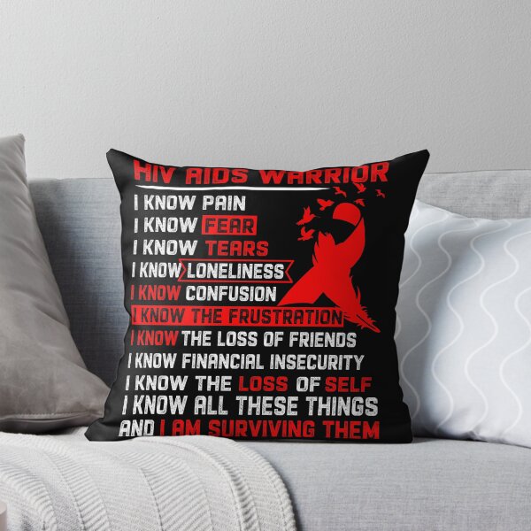 Item preview, I Am Hiv Aids Warrior, I Know All These Things and I Am Surviving Them designed and sold by DianabellShop.