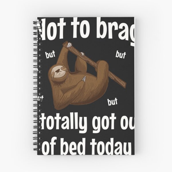Item preview, Funny Sloth Gifts who Love Bed designed and sold by SharonBender.