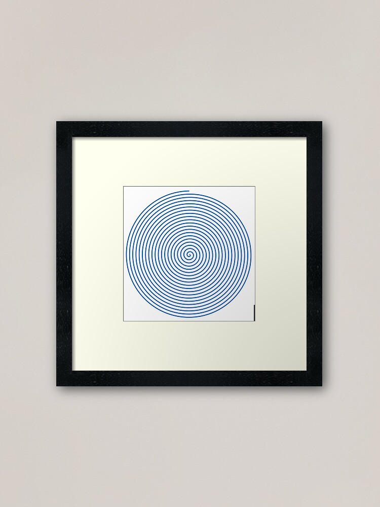 Alternate view of Spiral Framed Art Print