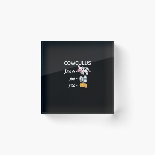 Item preview, Cowculus calculus math milk cheese Cow Calculus designed and sold by vodanhdvh.