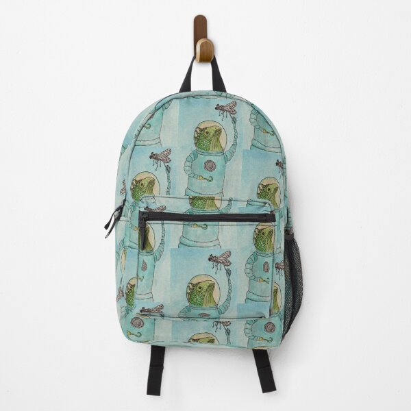 Item preview, cosmonaut iguana illustration designed and sold by mialll.