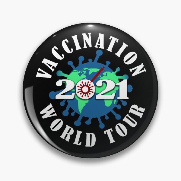 Item preview, Gira mundial de vacunación 2021 designed and sold by theshirtinator.