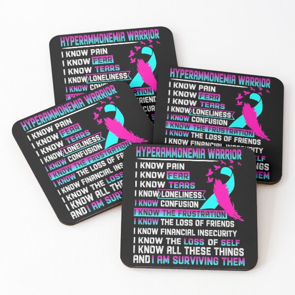 Item preview, I Am Hyperammonemia Warrior, I Know All These Things and I Am Surviving Them designed and sold by DianabellShop.