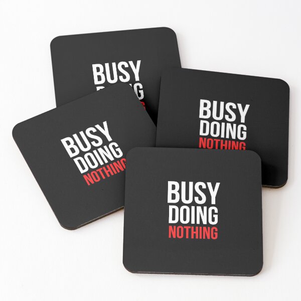 Item preview, Busy doing nothing designed and sold by Vaishnavi Deo.