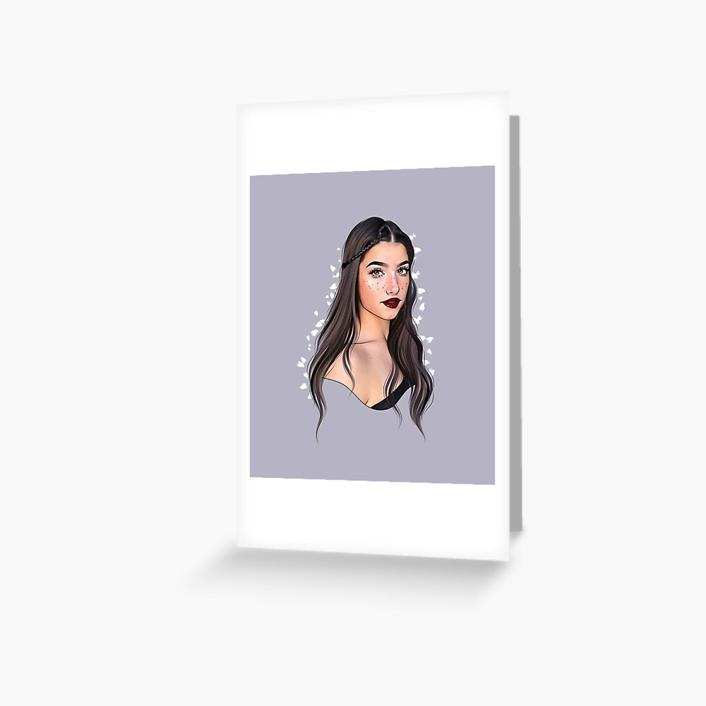 "Charli D'amelio Merchandising" Greeting Card by Volador Redbubble