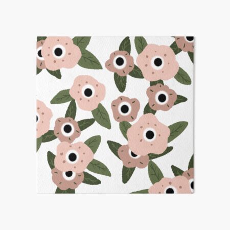 Garden flowers Art Board Print