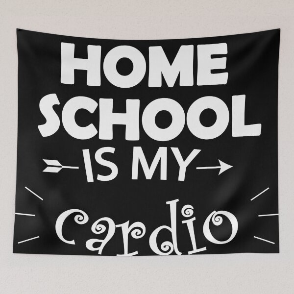 Item preview, Home School Is My Cardio designed and sold by sunny-DI.