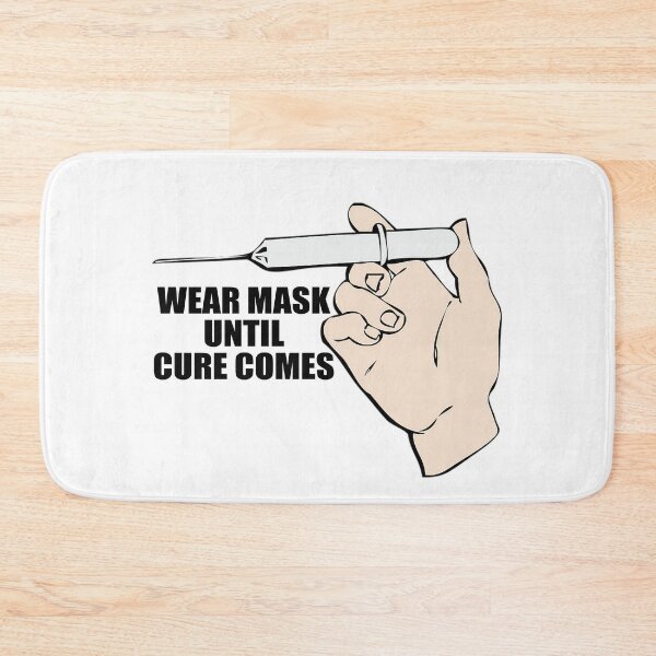 Item preview, Pro Vaccine Design | Wear Mask Until Cure Comes designed and sold by BestBash.