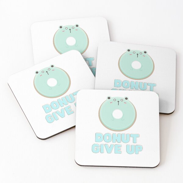 Item preview, Donut Give Up Blue Edition designed and sold by Levet.