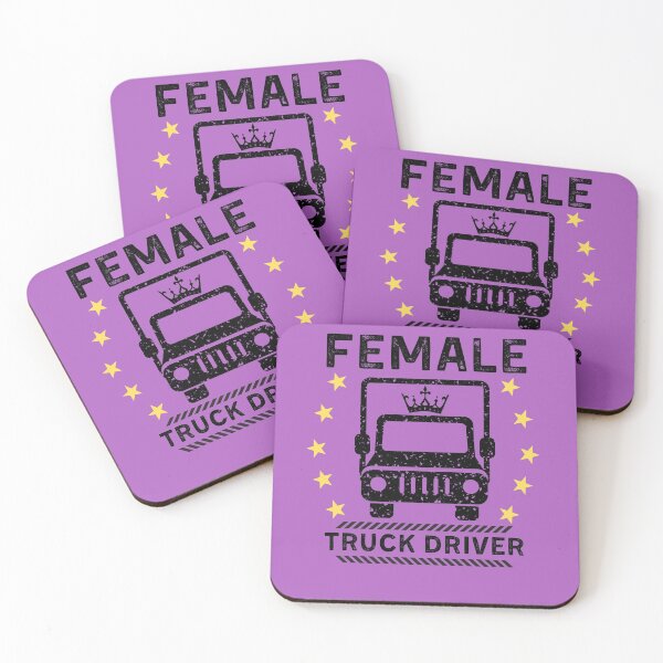Item preview, Female Truck Driver designed and sold by aoichan3939.