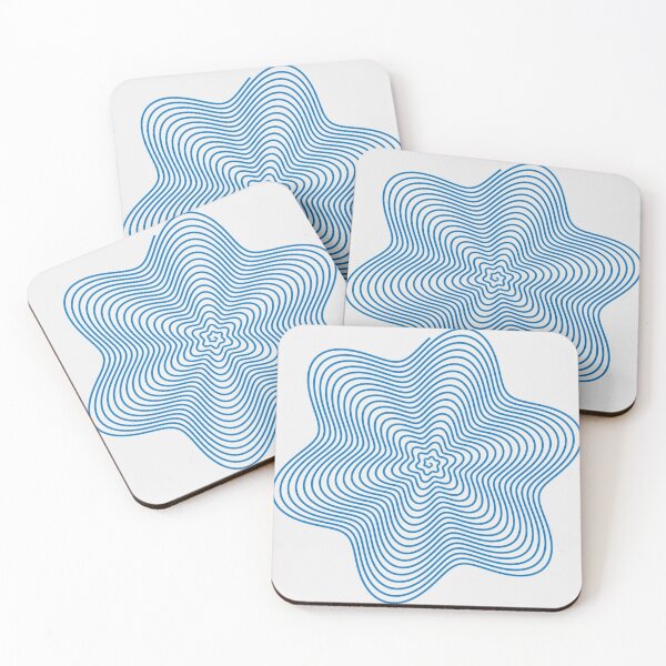 spiral  Coasters (Set of 4)