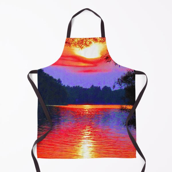 Item preview, Amazing Sunset Over the Lake designed and sold by fowons.