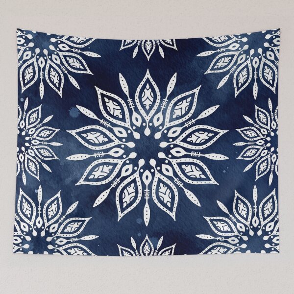Item preview, Indigo Mandala designed and sold by ApricotBlossom.
