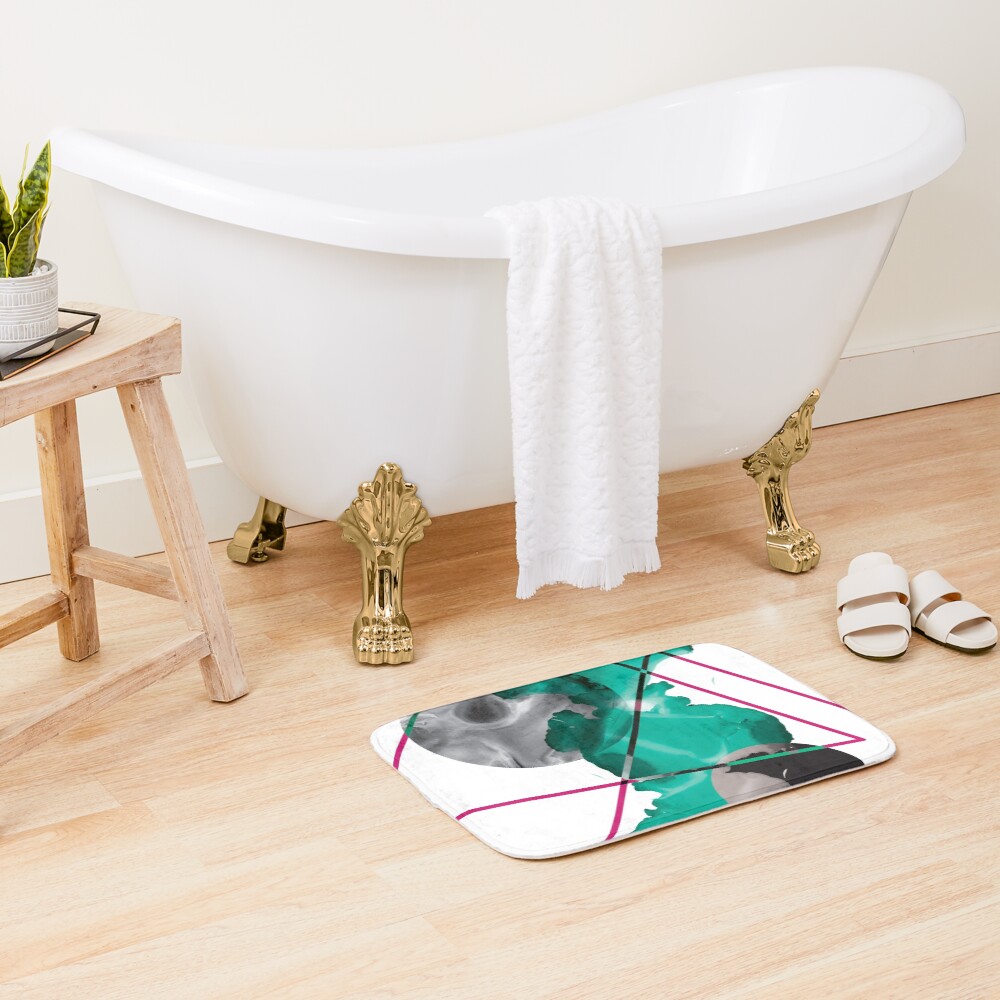 Item preview, Bath Mat designed and sold by Geode-Creative.